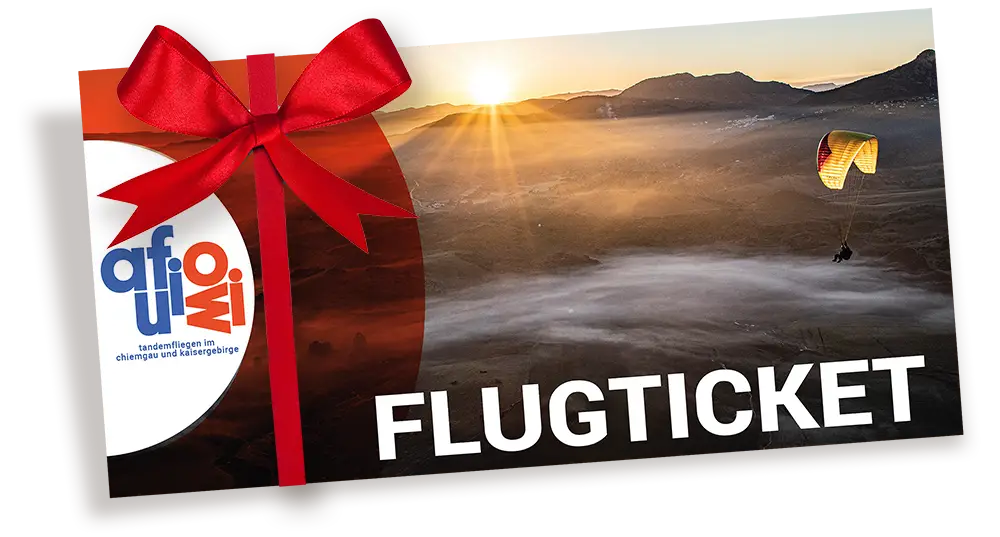 Flugticket als Geschenk